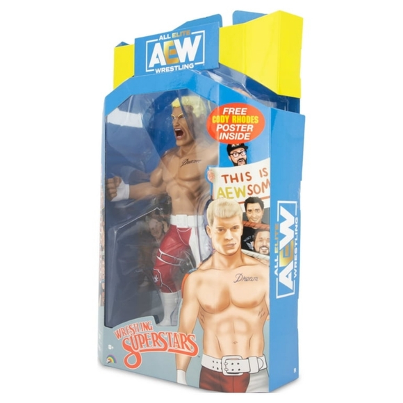 Cody Rhodes Action Figure 🔥 American Nightmare 🏆 Unmatched Series 1 AEW WWE - Picture 8 of 8